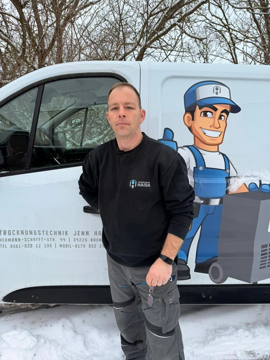 Robert Drózdz von Haida Trocknungstechnik